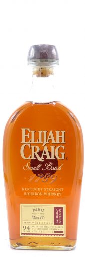 Elijah Craig Bourbon Whiskey Small Batch, Borbone Brigante, 94 Proof 750ml