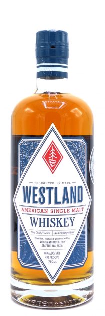 Westwood Single Malt American Whiskey 92.0 Proof 750ml