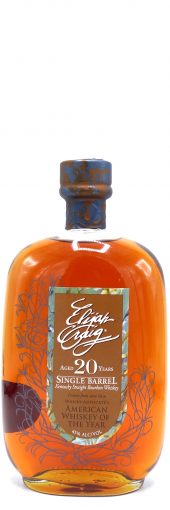 Elijah Craig Kentucky Straight Bourbon Whiskey 20 Year Old, Single Barrel #10 750ml